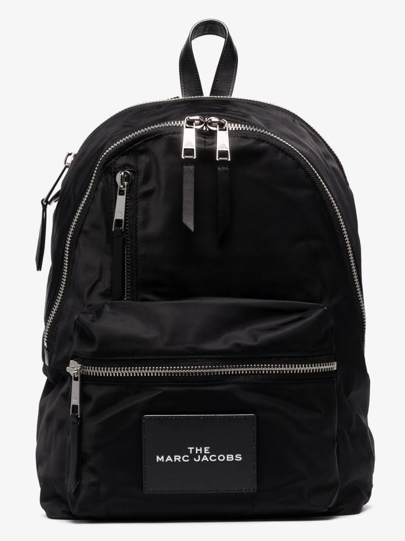 Black the Zipper Backpack