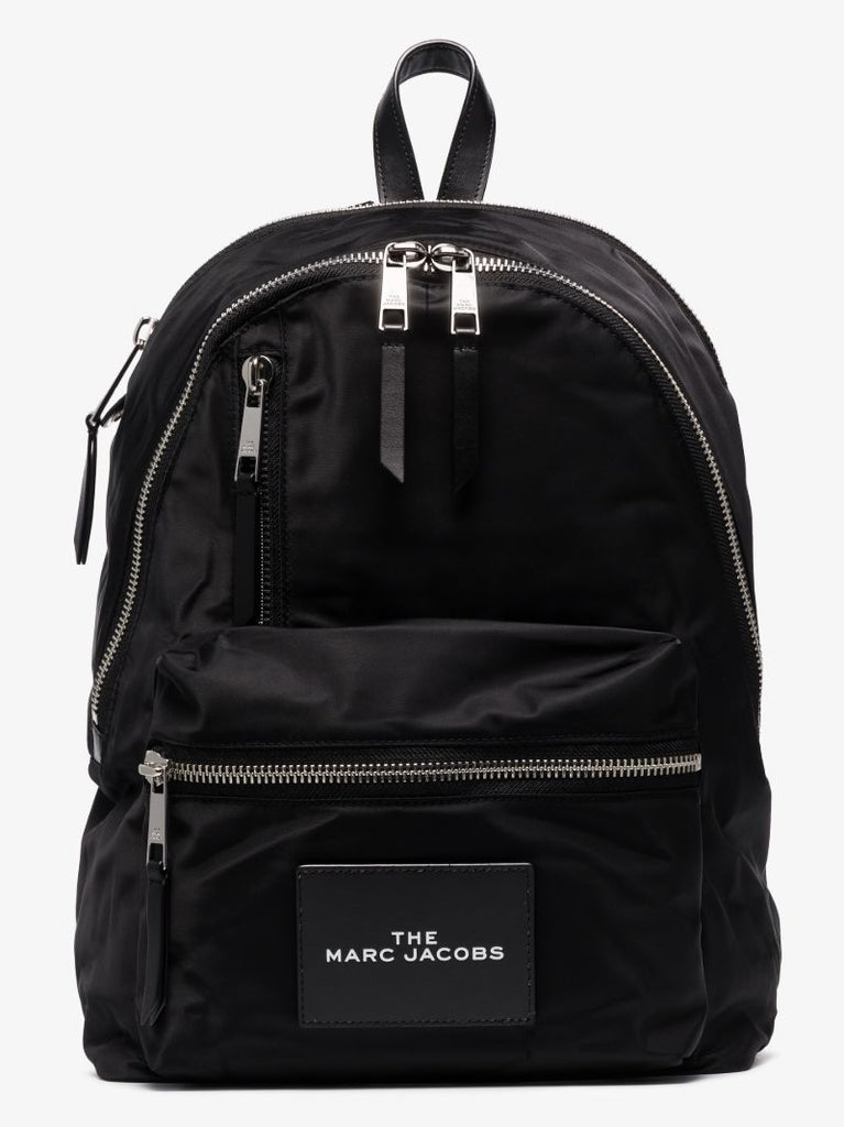 Black the Zipper Backpack