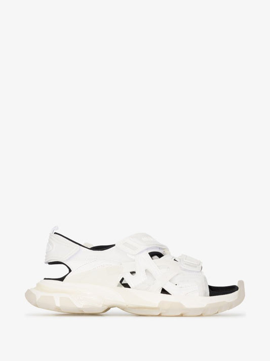 White Track Sandals