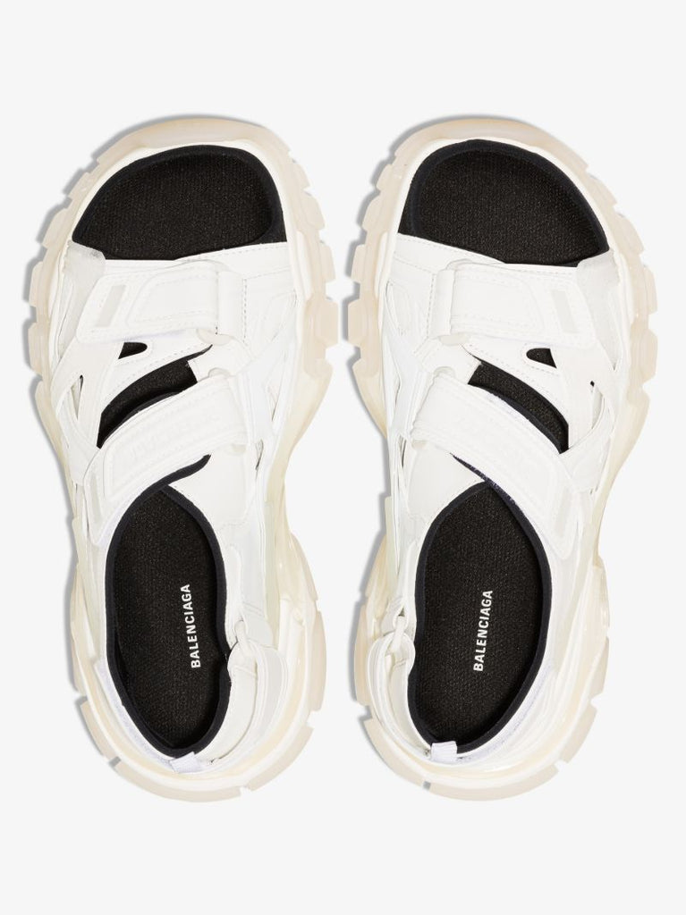 White Track Sandals