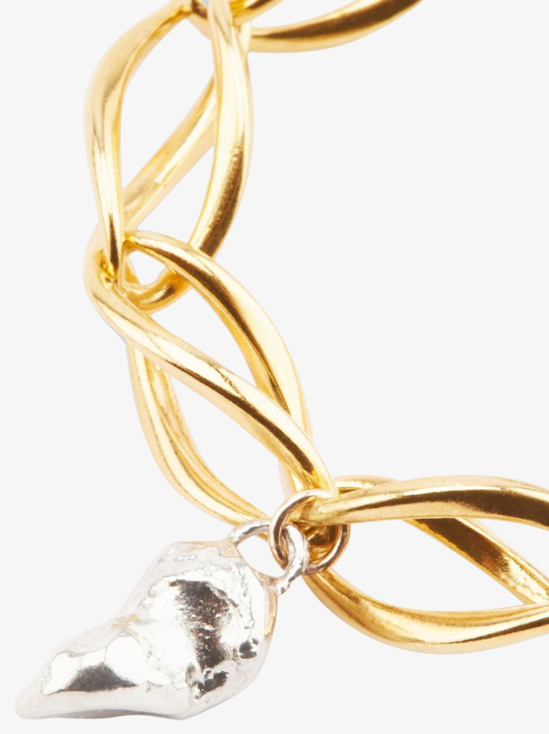 Gold-plated the Trailblazer Chain Bracelet