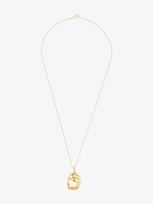 Gold-plated the Aperture of Twilight Necklace