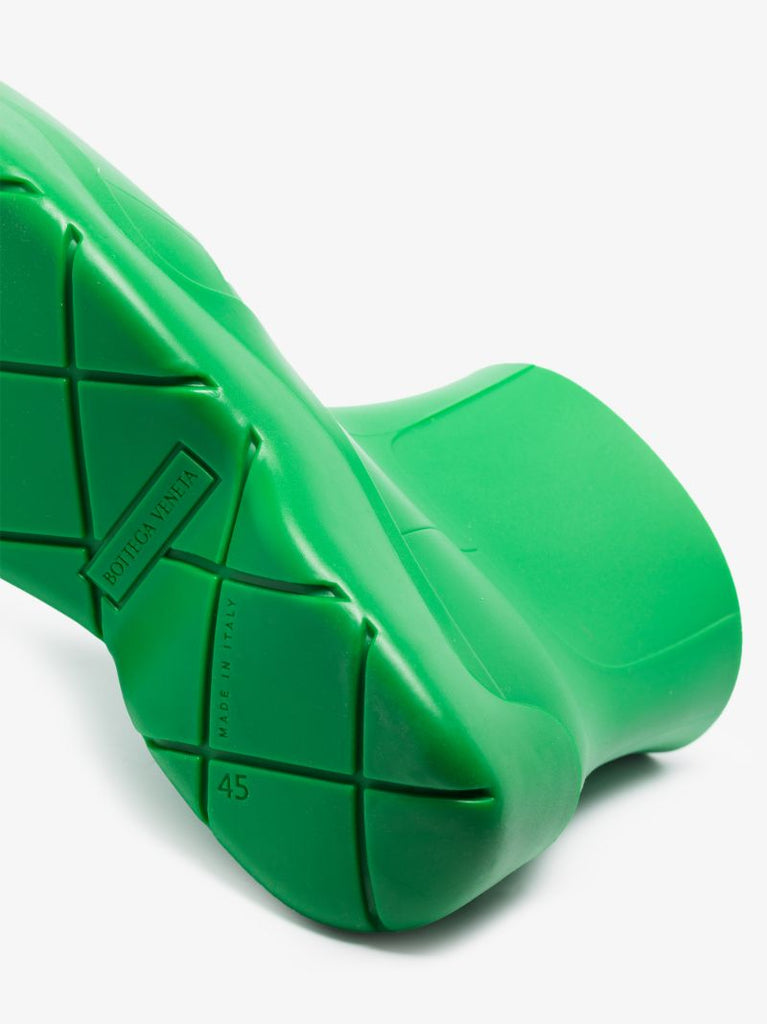 Green Puddle Rubber Boots