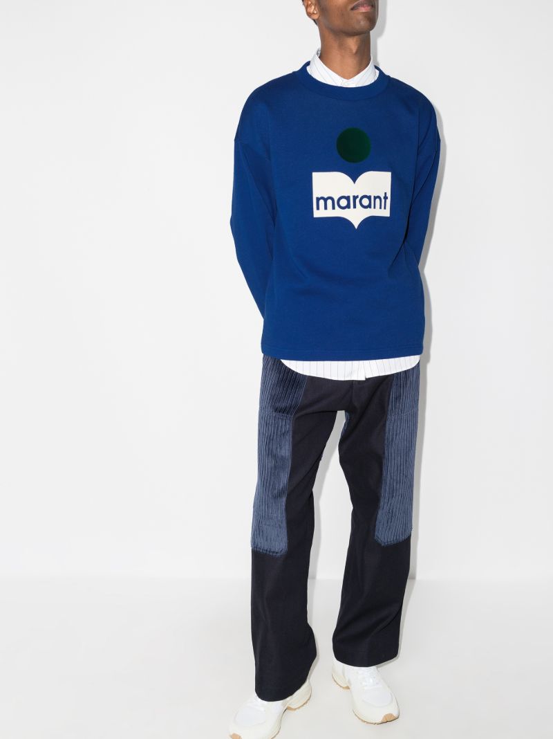 Menjiri Logo Print Sweatshirt