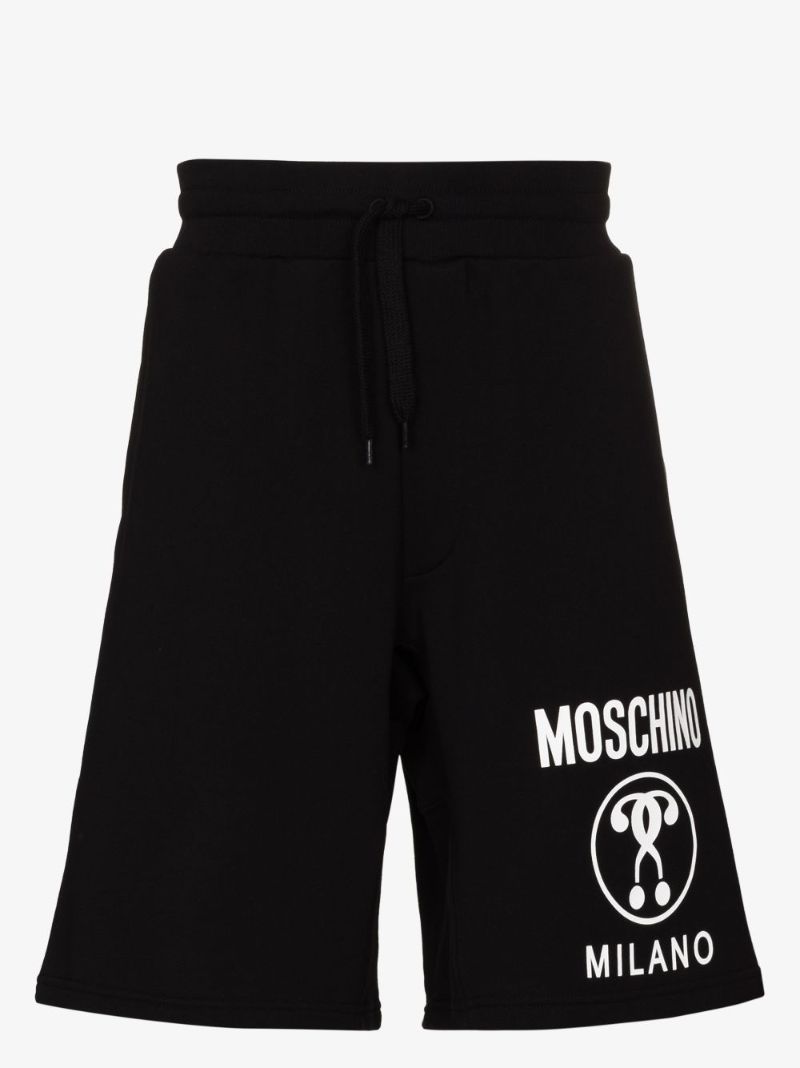 Double Question Mark Logo Track Shorts