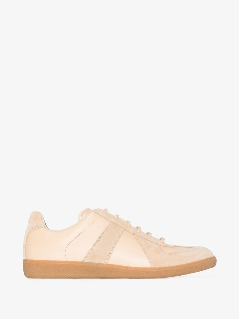 Neutral Replica Leather Sneakers