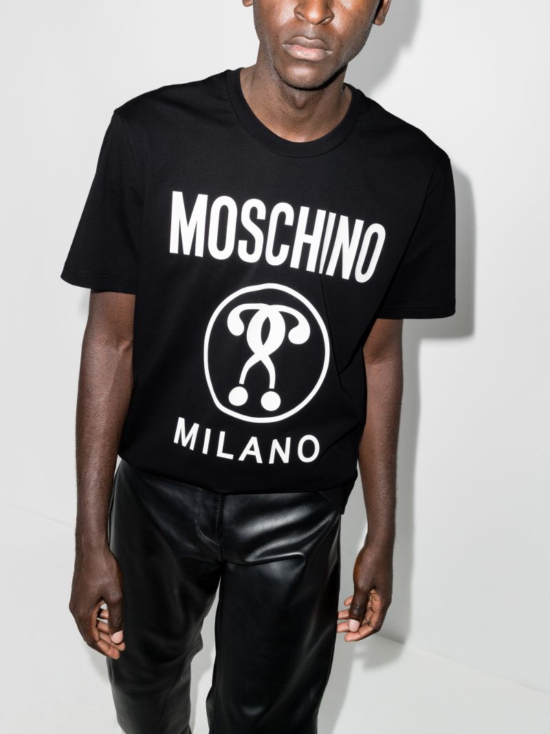 Double Question Mark Logo T-shirt