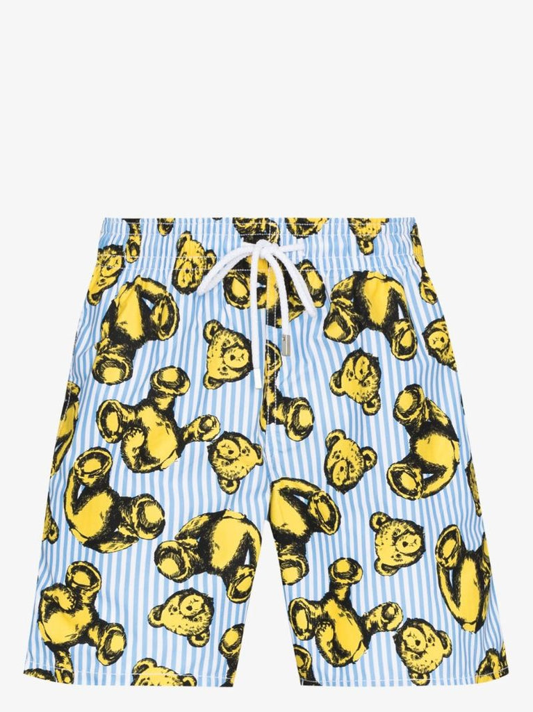 X Vilebrequin Bear-print Swim Shorts