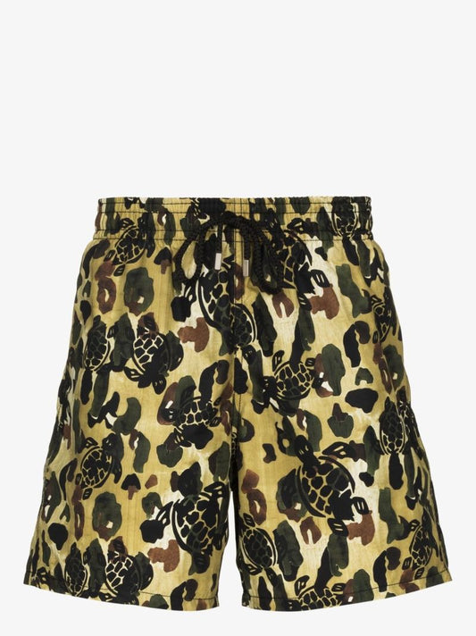 X Vilebrequin Camouflage-print Swim Shorts