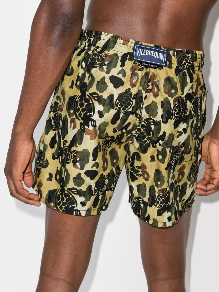 X Vilebrequin Camouflage-print Swim Shorts