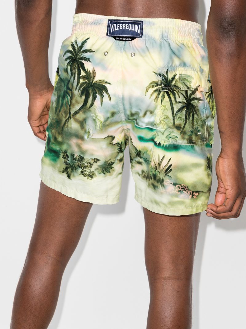 X Vilebrequin Jungle-print Swim Shorts