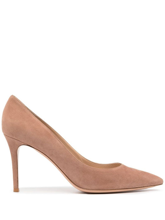 Neutral Gianvito 105 Suede Pumps