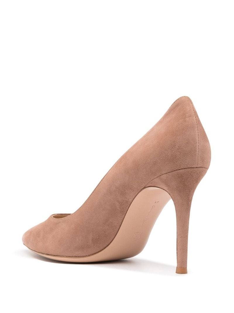 Neutral Gianvito 105 Suede Pumps