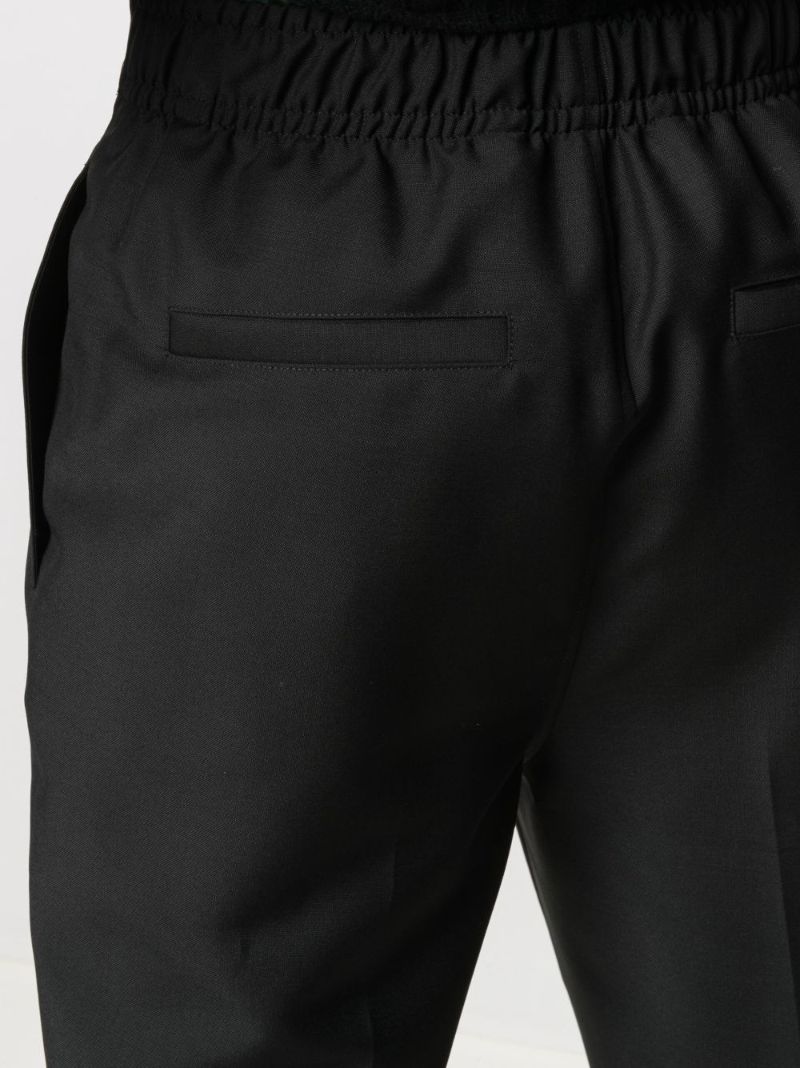 Black Slim Fit Trousers