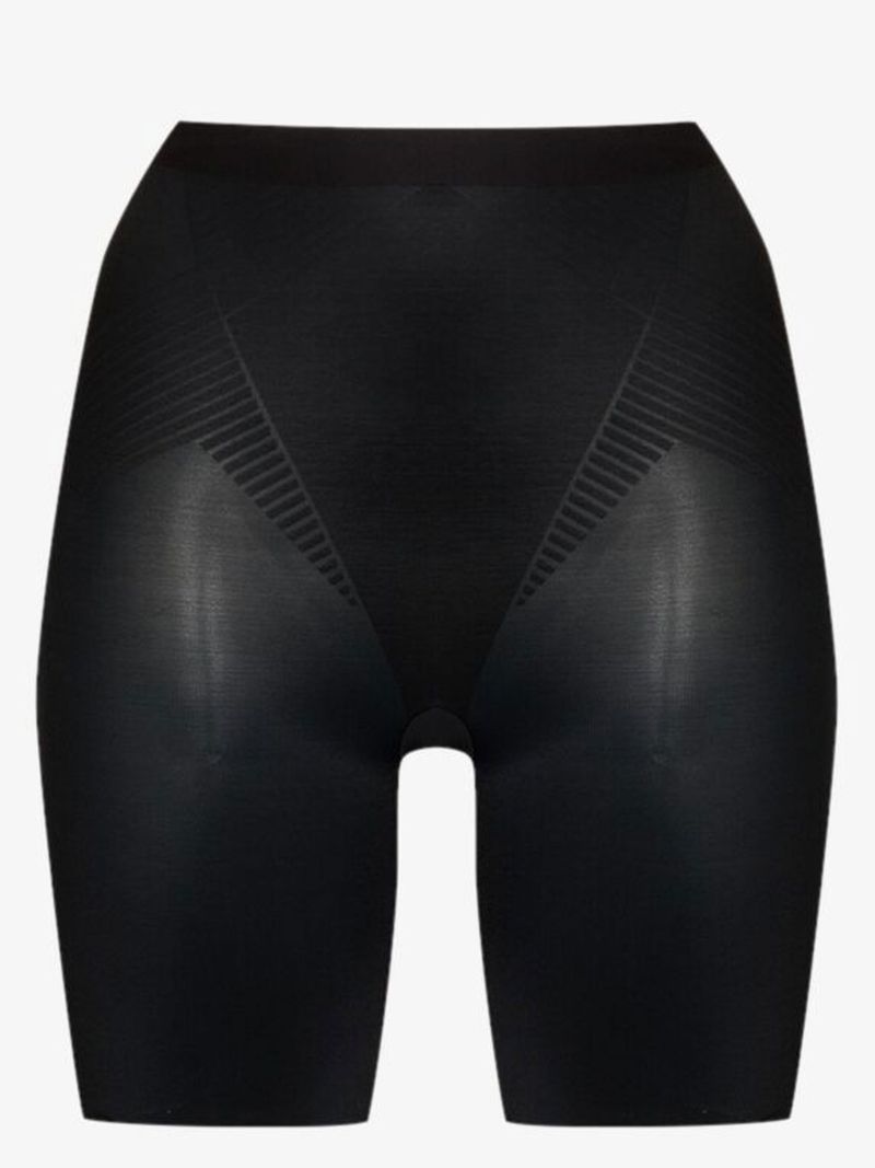 Black Thinstincts 2.0 Mid-thigh Shorts