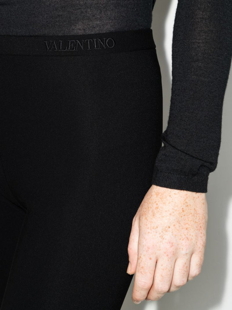 Logo Waist Leggings