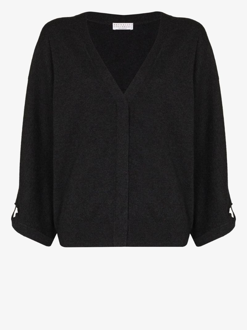 V-neck Cashmere Cardigan