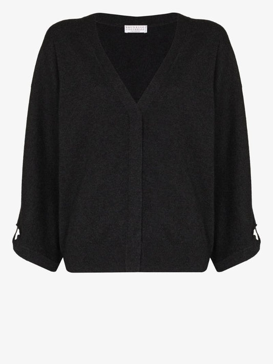 V-neck Cashmere Cardigan