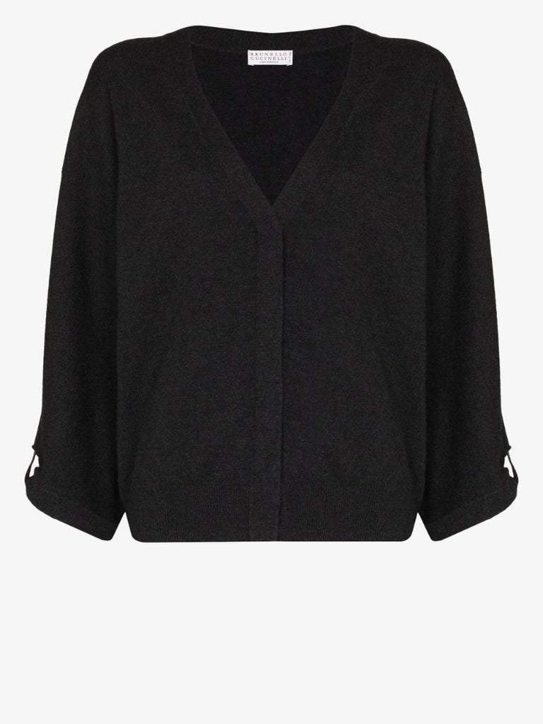 V-neck Cashmere Cardigan