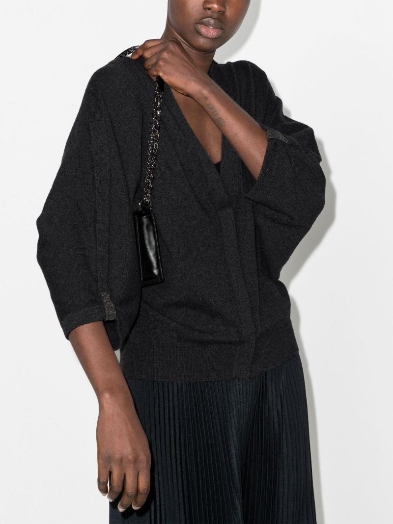 V-neck Cashmere Cardigan