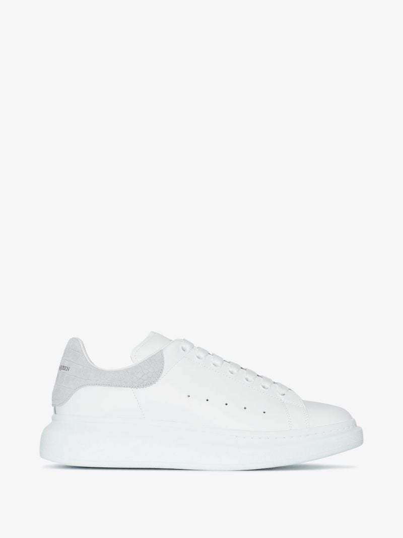 White and Grey Oversized Sneakers
