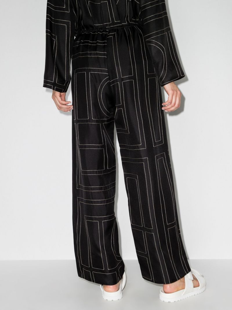 Monogram Silk Pyjama Bottoms