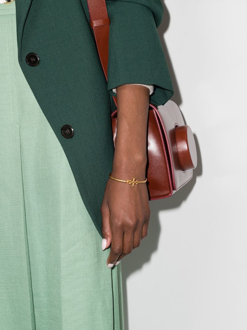 Gold Tone Kira Hinged Cuff