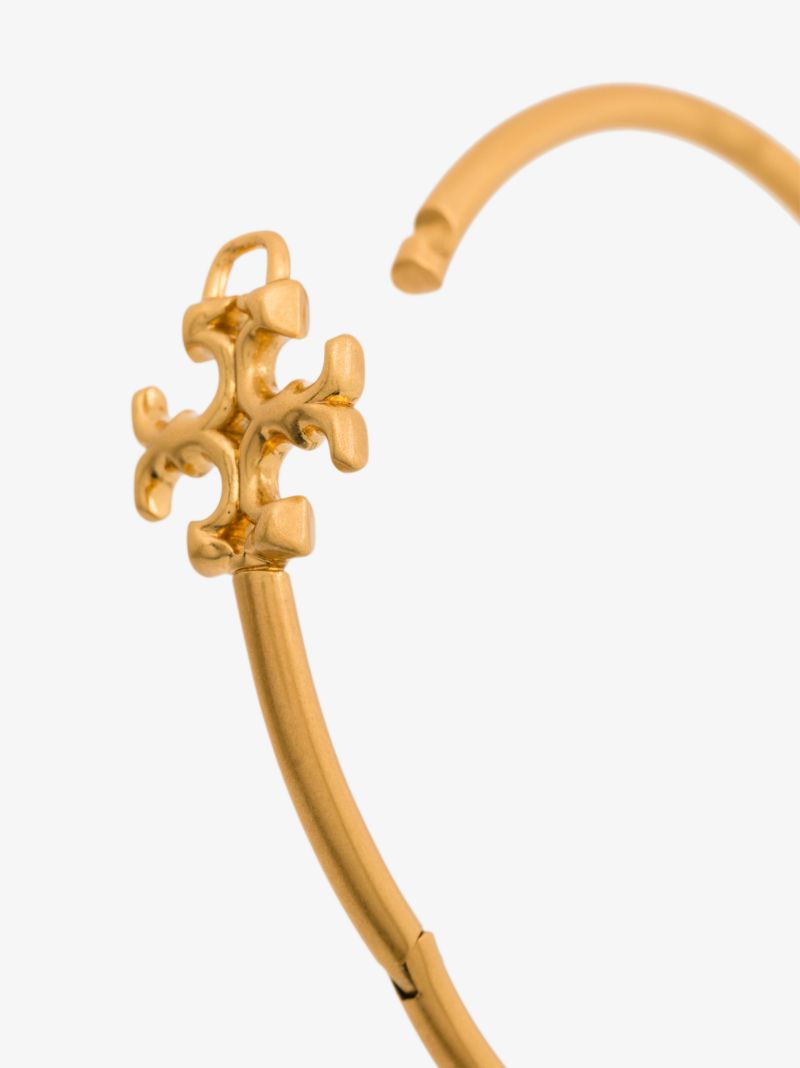 Gold Tone Kira Hinged Cuff