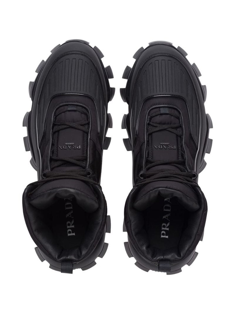 Black Re-nylon Cloudbust Thunder High Top Sneakers