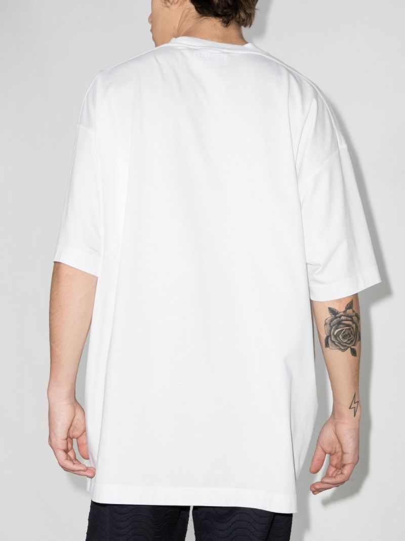 Rainbow Logo Cotton T-shirt