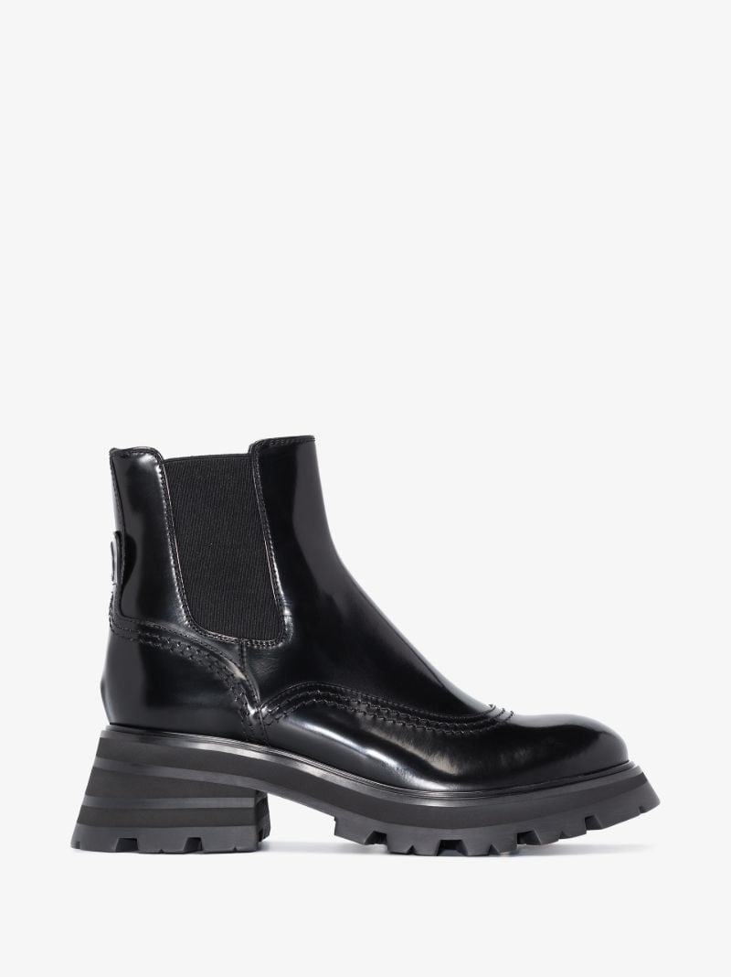 Black 65 Leather Combat Boots