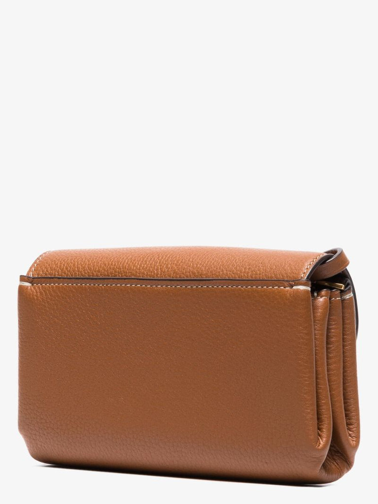 Brown Miller Leather Cross Body Bag