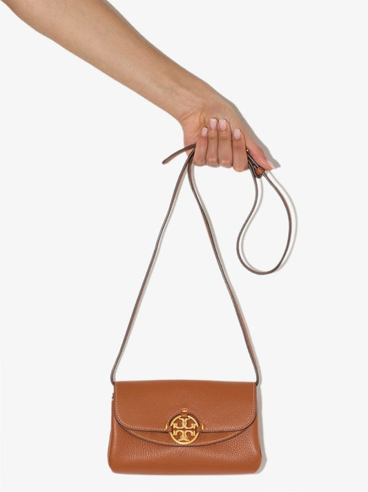 Brown Miller Leather Cross Body Bag