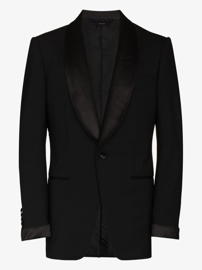 Single-breasted Wool Evening Suit