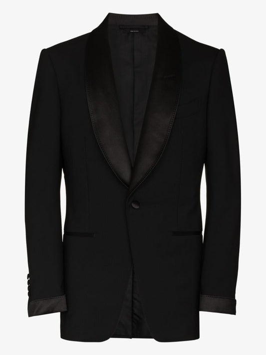 Single-breasted Wool Evening Suit