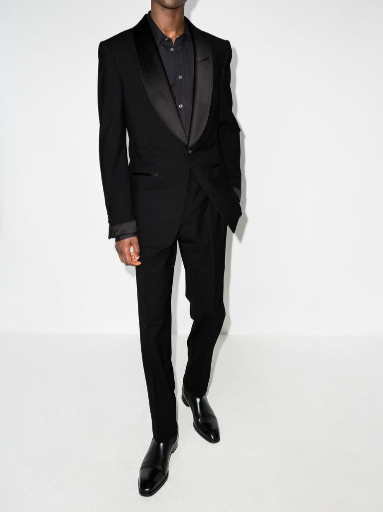 Single-breasted Wool Evening Suit