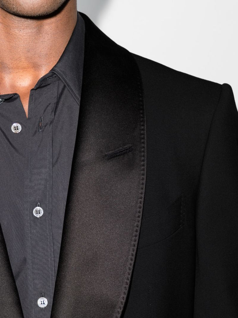 Single-breasted Wool Evening Suit