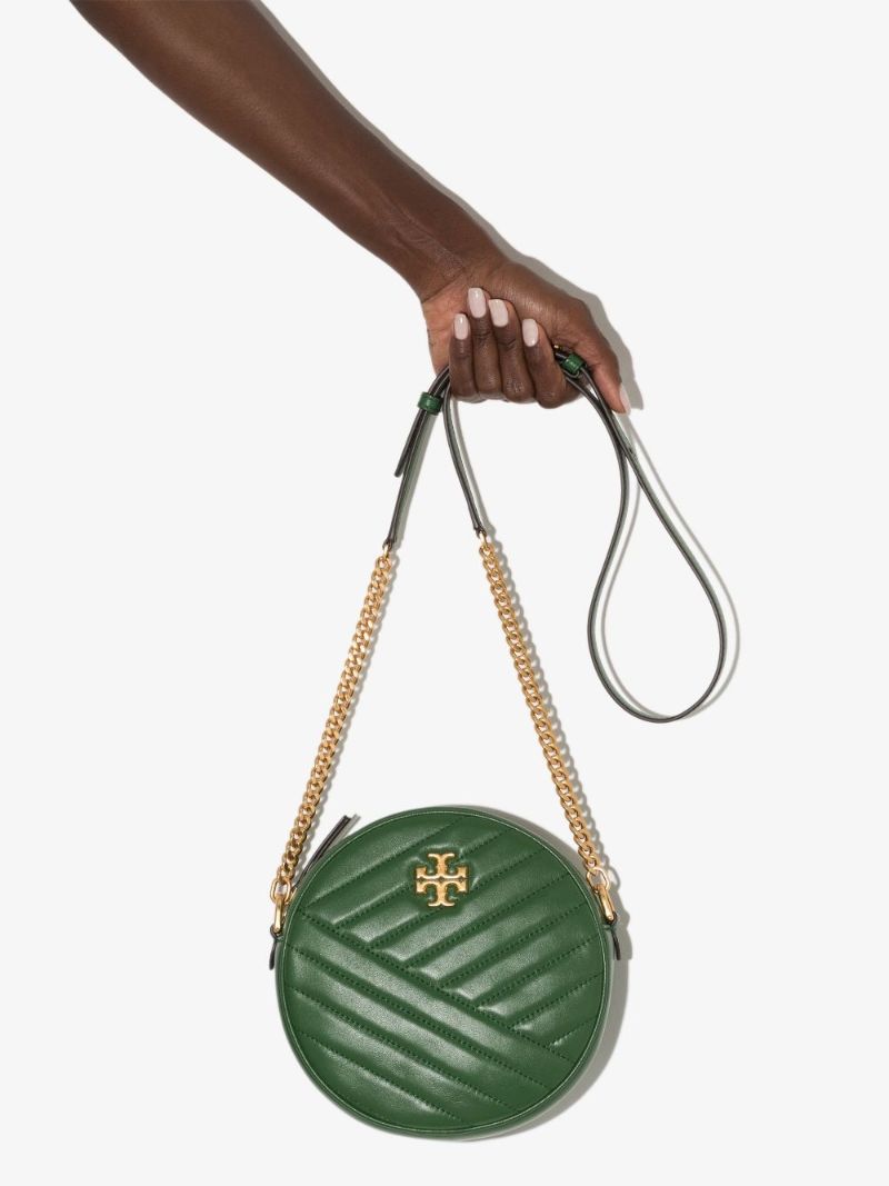 Kira Chevron Circle Crossbody Bag