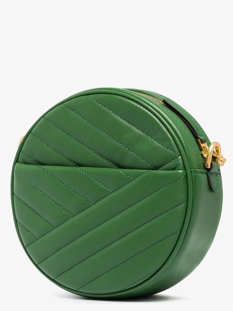 Kira Chevron Circle Crossbody Bag