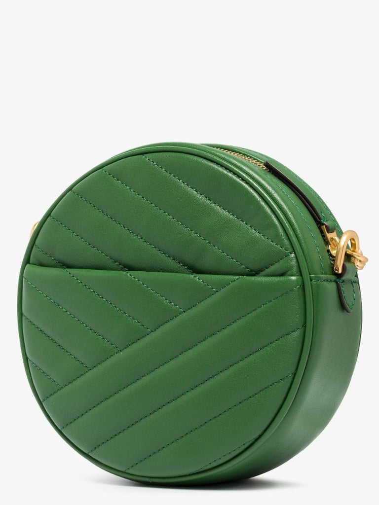 Kira Chevron Circle Crossbody Bag
