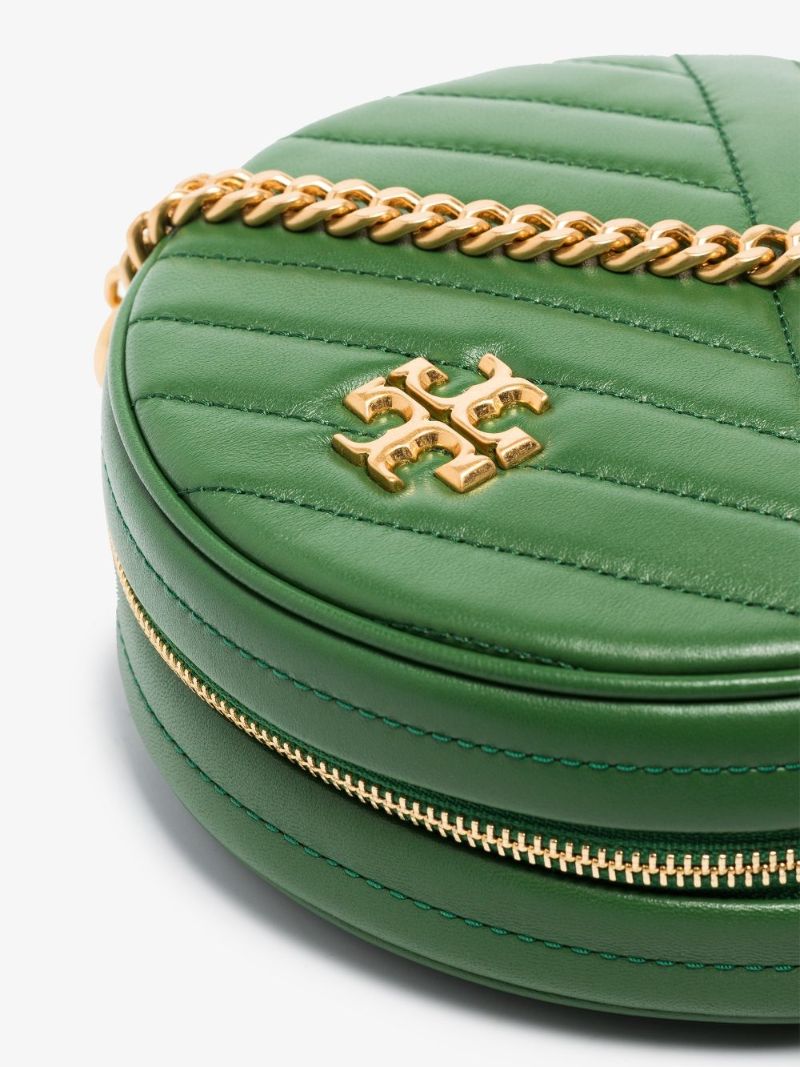 Kira Chevron Circle Crossbody Bag