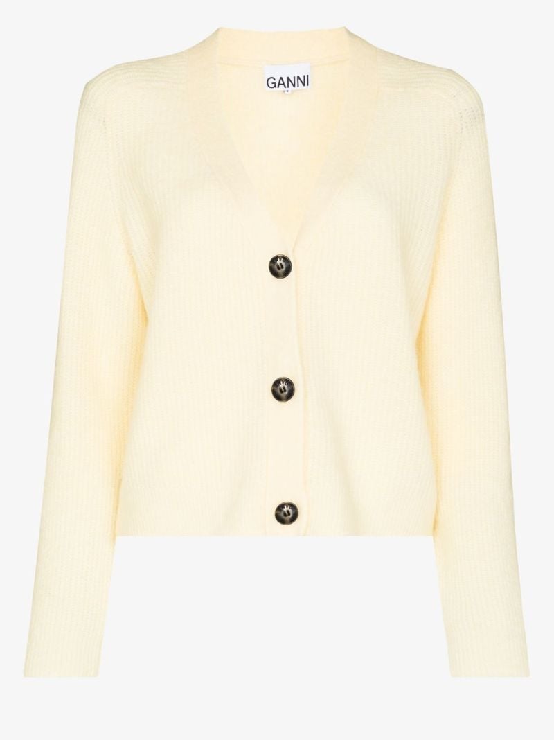 Knitted Button-down Cardigan