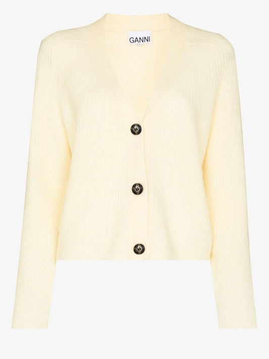 Knitted Button-down Cardigan