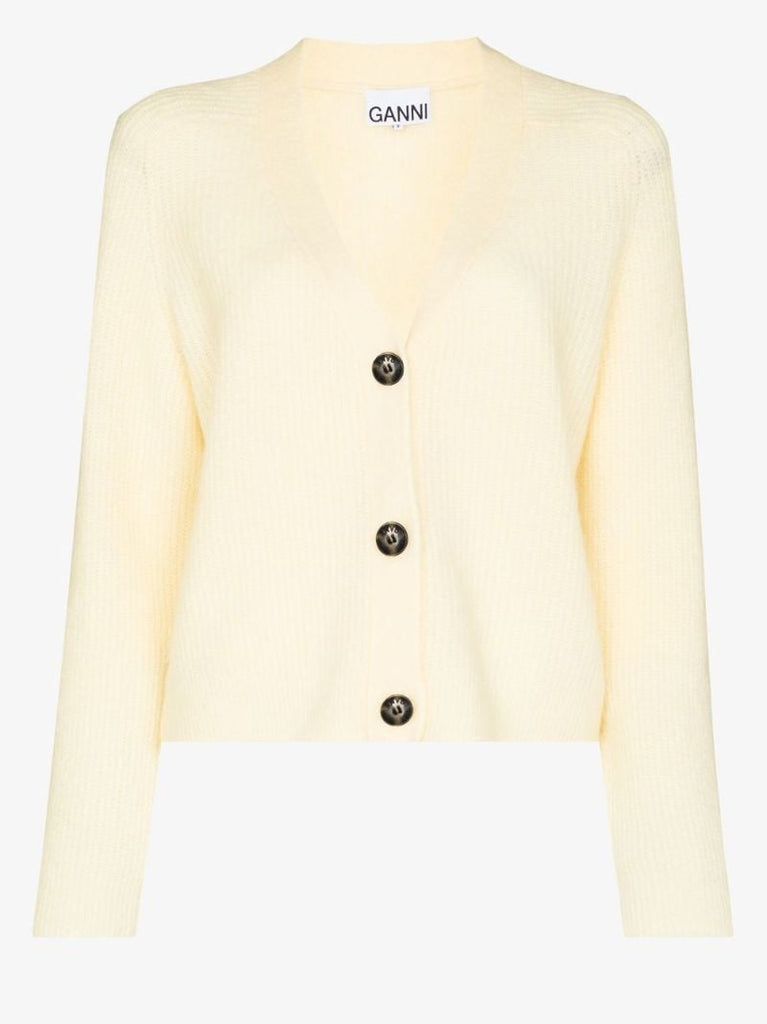 Knitted Button-down Cardigan