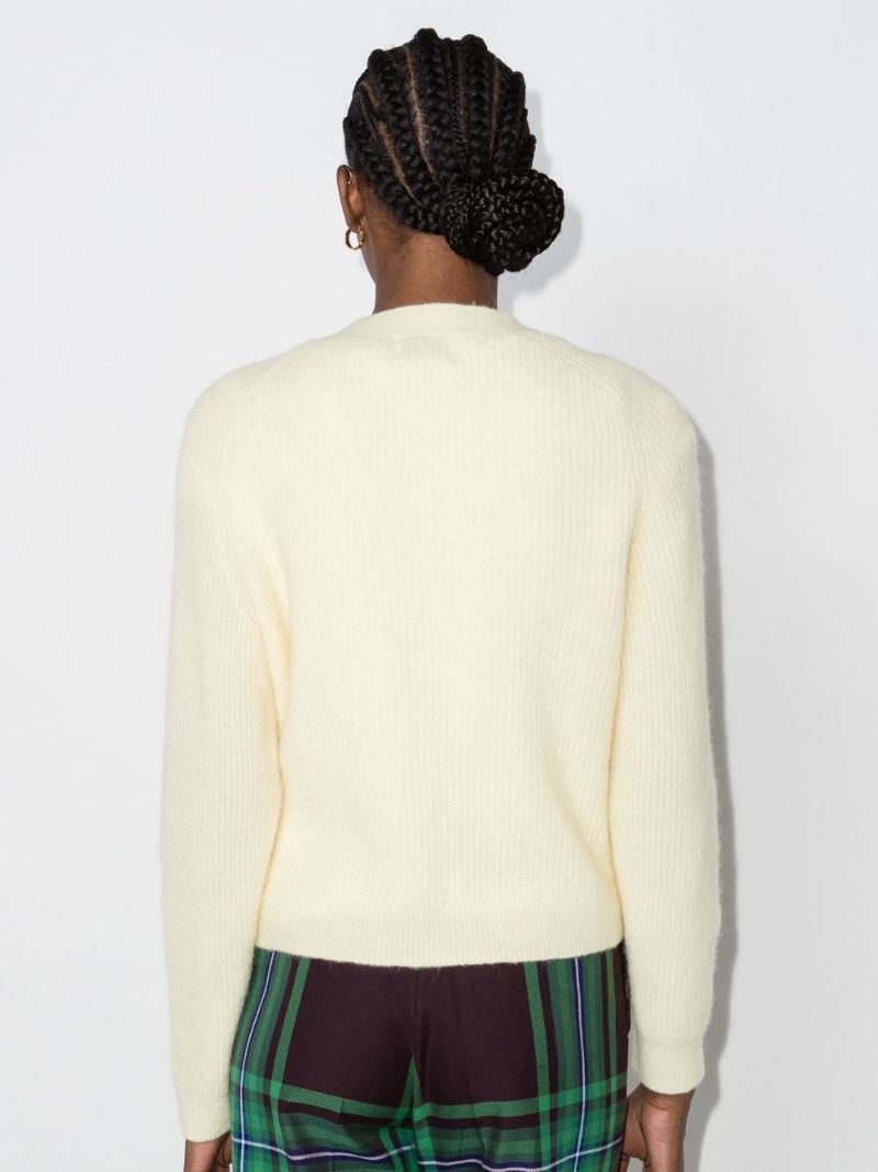 Knitted Button-down Cardigan