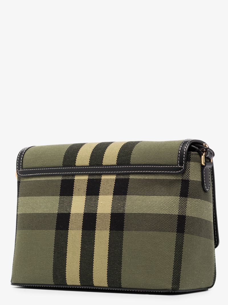 Green Note Vintage Check Cross Body Bag