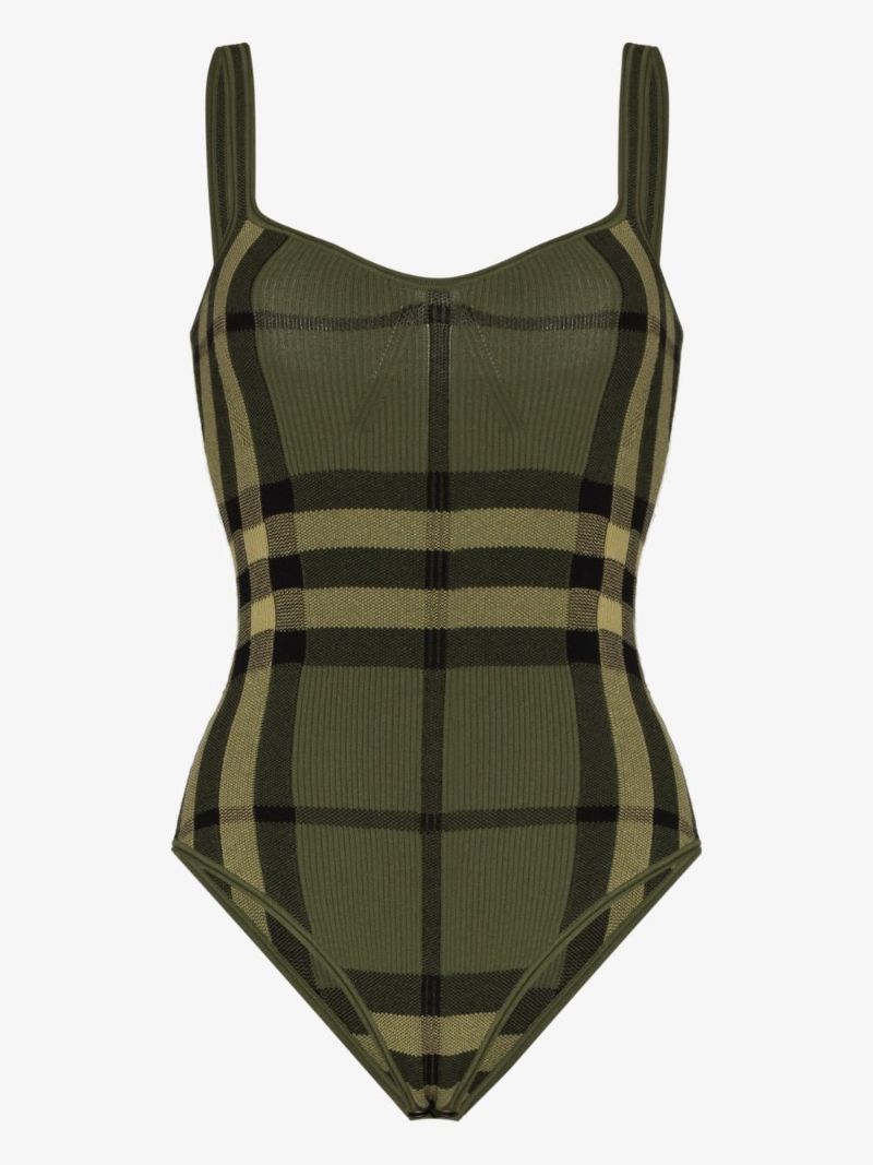 Kiela Check Knit Bodysuit