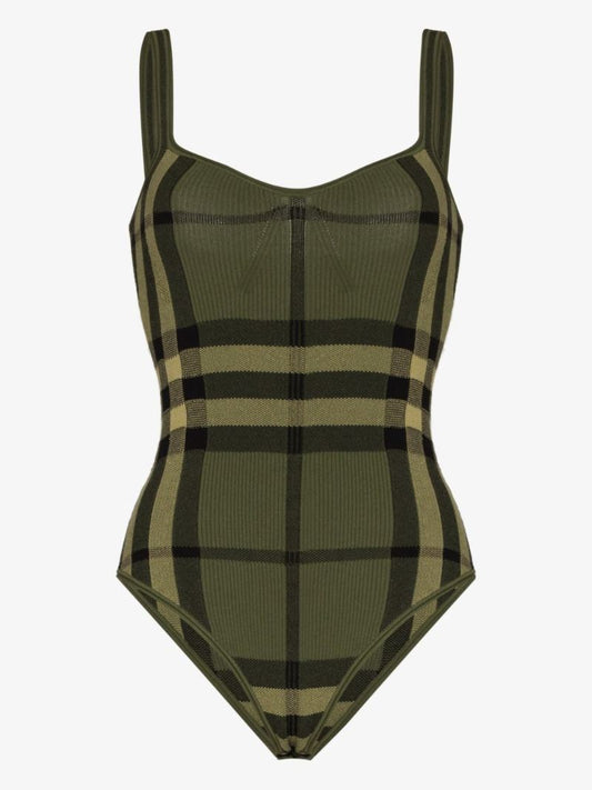 Kiela Check Knit Bodysuit