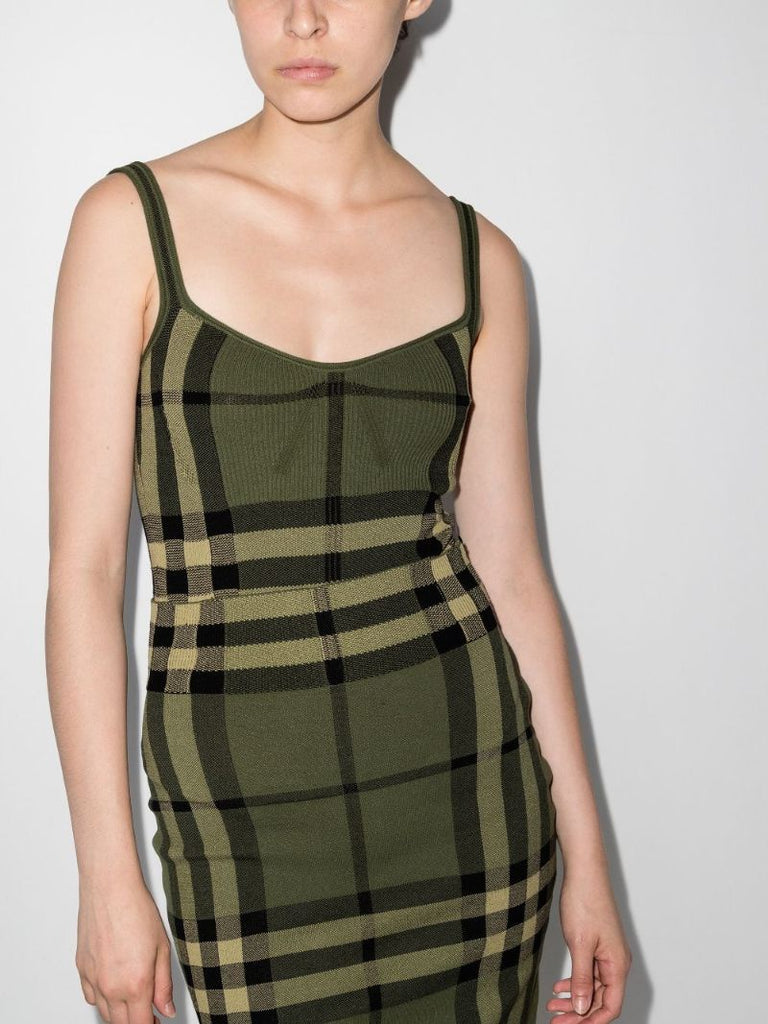 Kiela Check Knit Bodysuit