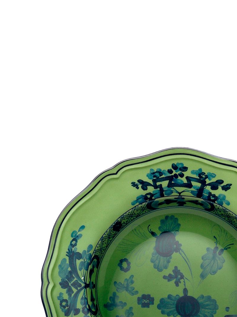 Green Oriente Italiano Plate Set